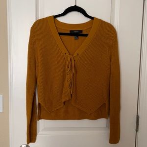 Mustard yellow sweater